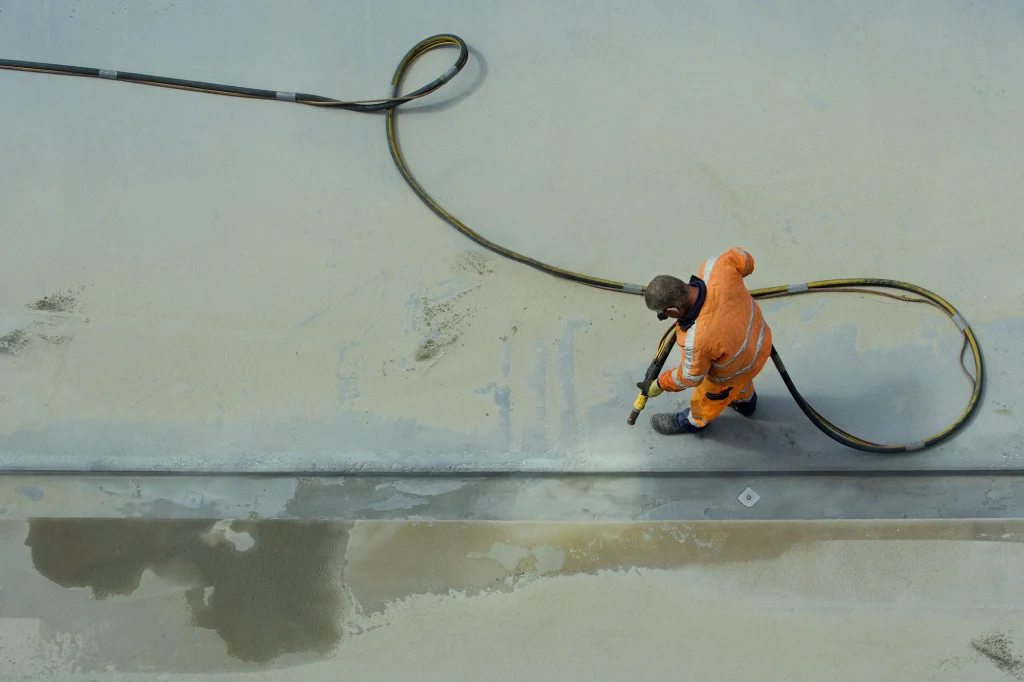 sandblasting applications