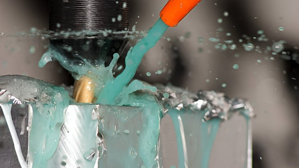 Coolant Flooding In CNC Milling
