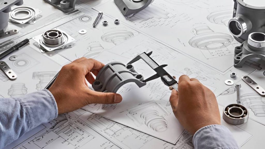 Dimensional Checks Using Caliper