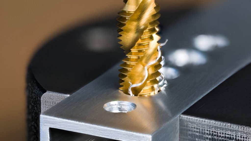 Threading Hole In Aluminum Profile