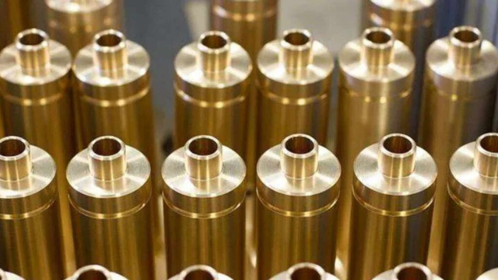 Alodine Coated Parts for Defence Industry