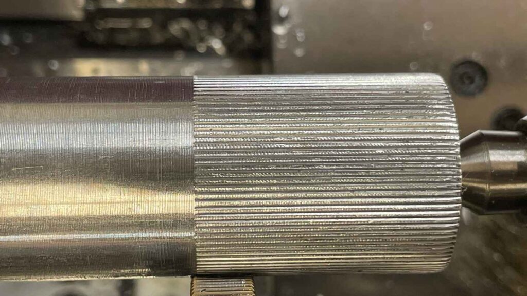 Straight Knurled Pattern