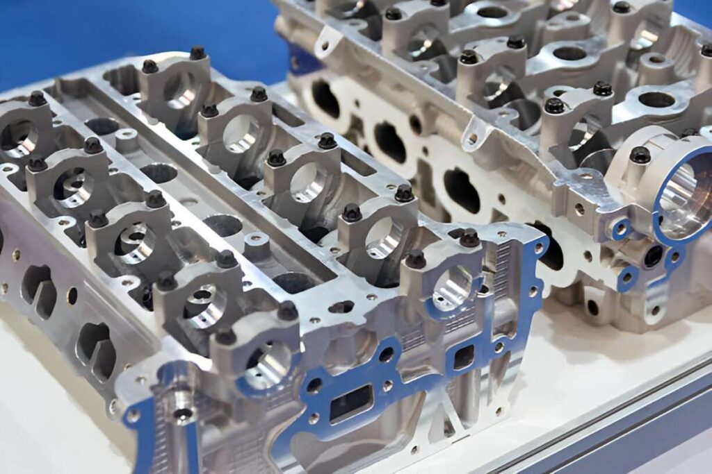 Aluminum Cylinder Head of the Engine