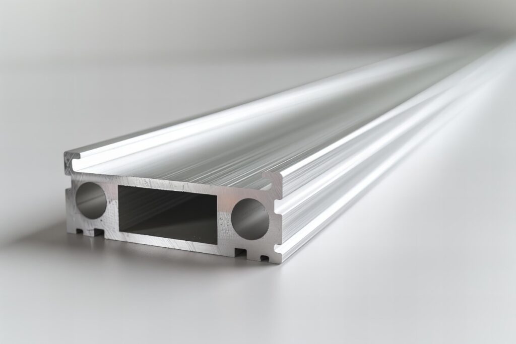 Brushed Aluminum Extruded Profile