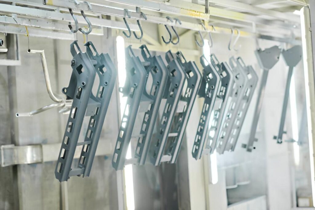 Powder Coated Die Cast Aluminum Parts