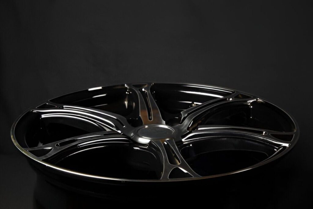 Black Chrome Electroplated Car Wheel Rim