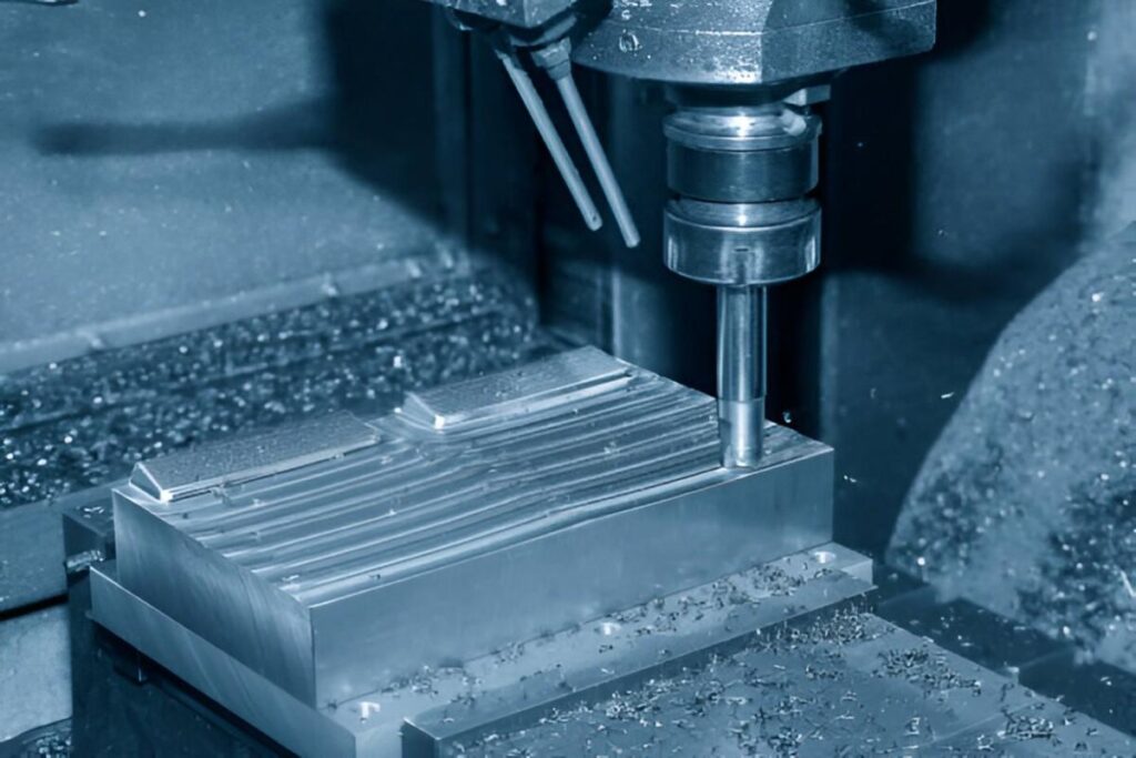 CNC Milling Rough Metal Cutting