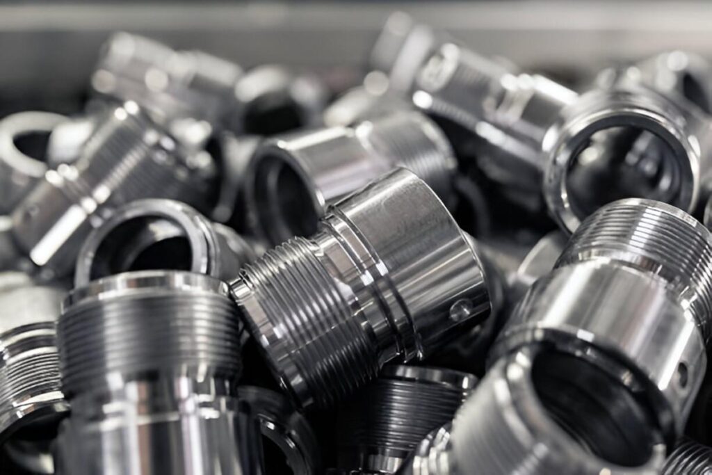 Low Volume Set of Machined Metal Parts