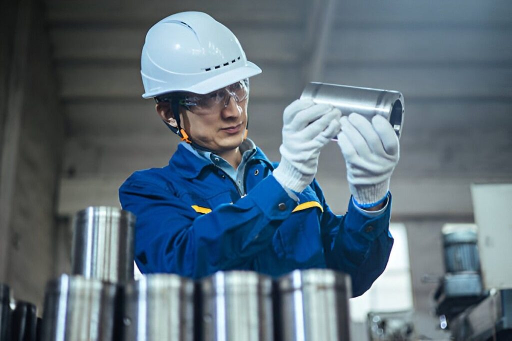 Quality Inspection of Machined Metal Parts