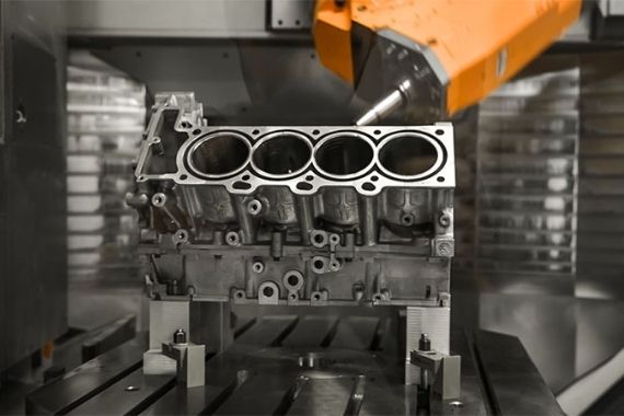 CNC Machining of Autocar Engine