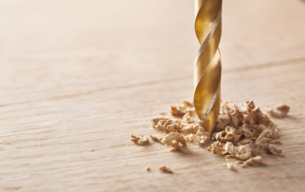 Hole Drilling In Wood