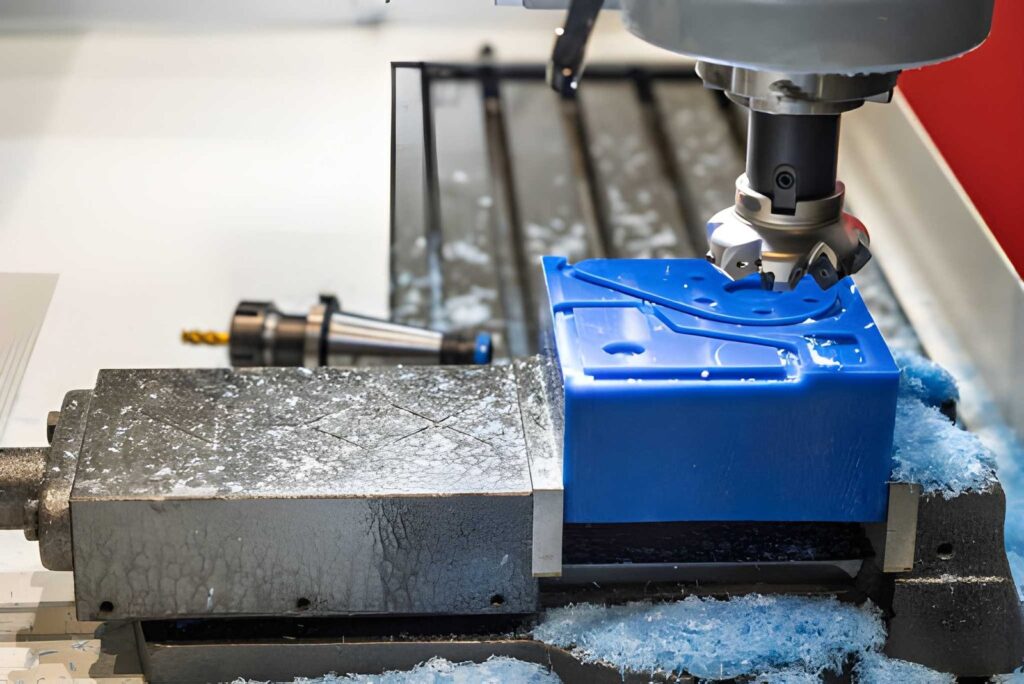 Plastic milling machining