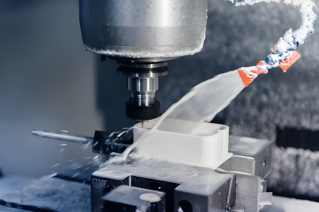 CNC milling PP box